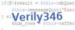verification code